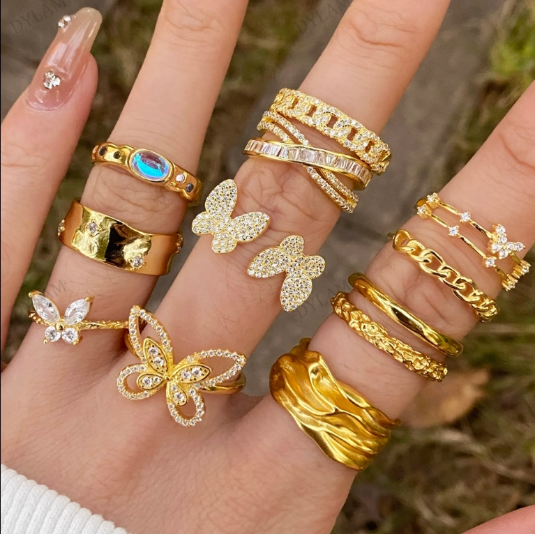 Модное кольцо